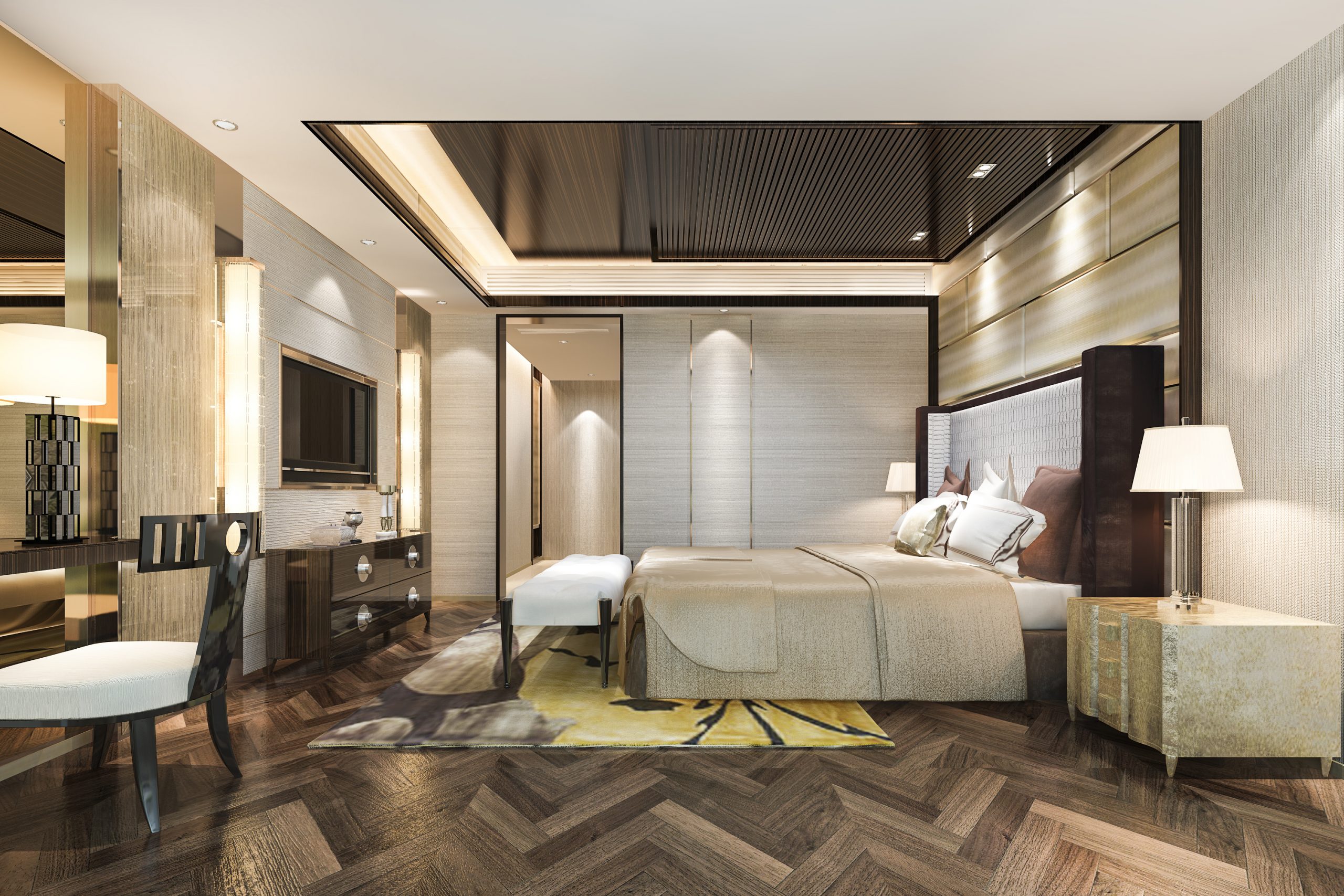 luxury-bedroom-suite-hotel-with-working-table-near-bathroom